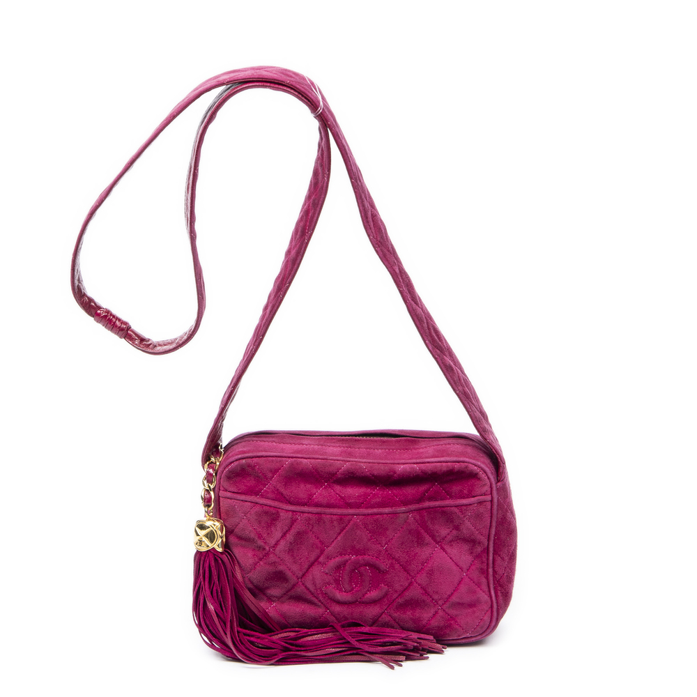 Chanel Mini CC Fringe Tassel Camera Bag